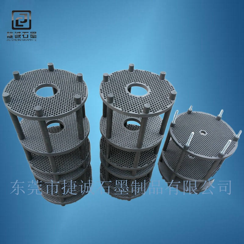 真空燒結(jié)石墨圓盤(pán)，石墨制品，鐘罩爐石墨件